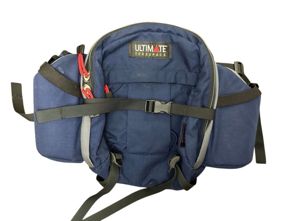 Ultimate Torsopacs "Trekker" hiking fanny pack in navy blue